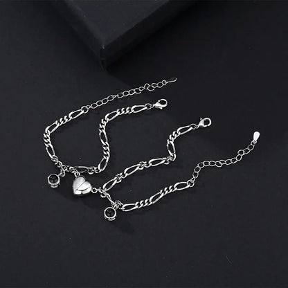 Pulseira de Casal com Projeção Simples em 100 Idiomas