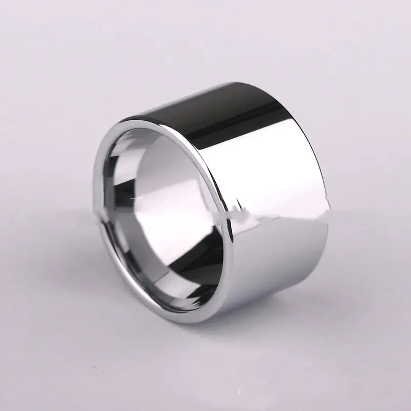 Anel de Ouro de Tungstênio Estilo Europeu e Americano